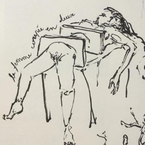 LA FEMME COUPÉE EN DEUX